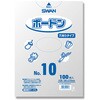 ポリ袋 ボードンパック#25穴あり No.10(10号) cotta