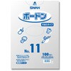 ポリ袋 ボードンパック#25穴あり No.11(11号) cotta