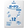 ポリ袋 ボードンパック#25穴あり No.12(12号) cotta