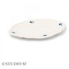 STUDIO M アーリーバード オーバルプレート S cotta