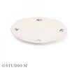 STUDIO M アーリーバード ラウンドプレート S cotta