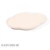 STUDIO M カモン 菓子皿 白 cotta
