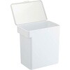 Tower 密閉米びつ 10kg 計量カップ付 ホワイト cotta
