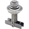 PT-909-SUS ステンレス太陽光パネル取付金具(重ね式折板屋根用) ジョー・プリンス竹下 16716832