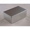 無地缶 レクタングル シルバー cotta