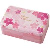 さくら角型ブリキ缶 cotta
