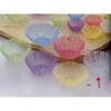 グルメカップ金箔紙 白 径95(500枚入り) cotta