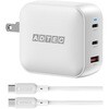 Power DeliveryΉ GaN AC[d/100W/USB Type-A 1|[g Type-C 2|[g/zCg & Type-C to CP[uZbg