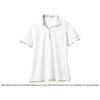 LAURA ASHLEY ニットシャツLW203-13(オフホワイト/アメリ ブルー) 3L cotta