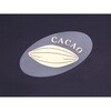 F 透明楕円シール(カカオ) cotta
