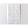 cotta レースヘッダーシール ホワイト(9片) cotta