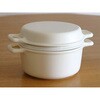 かもしか道具店 三とく鍋 白 cotta