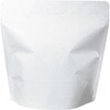 チャック付きスタンド袋 200g インナーバルブ付 白 cotta