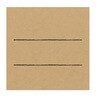 手書きPOP用カードスクエア型 クラフト (10枚入) cotta