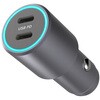 12/24V兼用 車載用DC充電器 PD対応USB-C2ポート カシムラ