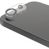 iPhone 16e カメラフィルム ガラス カメラ全体保護 高透明 表面硬度10H 指紋防止 飛散防止 エレコム