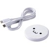 ワイヤレス充電器 Qi 認証 12W/10W/7.5W/5W 卓上 充電器 ケーブル付属 1m 置くだけ充電 薄型 コンパクト エレコム