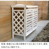YB-04-N001WHT 逆ルーバー室外機カバー カントリー調 住まいスタイル 17184740