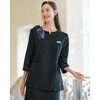 GCSL-2508-K3 チュニック レディース 七分袖 事務服 ユニフォーム サーヴォ(旧:サンペックスイスト) 17271741
