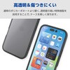 PM-A25SHVCKKPBK iPhone 17e / 16e ケース ハイブリッド 衝撃吸収 カメラレンズ保護カバー メタルステッカー付 硬度5H 極限保護 エレコム 17320025