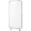 PM-A25SHVCKSHCR iPhone 17e / 16e ケース ハイブリッド カバー 衝撃吸収 カメラレンズ保護設計 ショルダーストラップホール付 エレコム 17320059