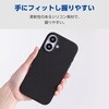 PM-A25SHVSCCBK iPhone 17e / 16e ケース ハイブリッド シリコン カバー カメラレンズ保護設計 エレコム 17320068