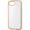 PM-A25STSLFCBE iPhone 17e / 16e ケース ハイブリッド カバー 衝撃吸収 軽量 薄型 背面カメラ保護 メタルステッカー付 エレコム 17320330