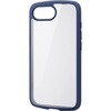PM-A25STSLFCNV iPhone 17e / 16e ケース ハイブリッド カバー 衝撃吸収 軽量 薄型 背面カメラ保護 メタルステッカー付 エレコム 17320461