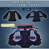 DC-Y1(BK/CAMO)+FT-MB001BK2 水冷服 プレミアム仕様 ダイレクトクール DIRECT COOL ハーネス対応 水冷ベスト YAMAZEN(山善) 17412109