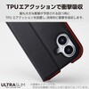 PM-G253PLFUBK Galaxy A25 5G (SC-53F) ケース レザー 手帳型 マグネット フラップ 衝撃吸収 超軽量 薄型 スタンド機能付 UltraSlim エレコム 17505936