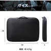 ZSB-IBPRP15BK パソコンケース 11.6/13.3/14/15.6 インチ ZEROSHOCK 取っ手付き PCバッグ 衝撃吸収 ダブルファスナー 撥水加工 エレコム 17506250