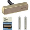 Grasse Leather Stick-Aqua
