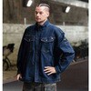 大きいサイズ 激ラクデニムブルゾン FORECAST