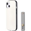(簡易包装)iPhone 14/13 超軽量・極薄・耐衝撃ハイブリッドケース 「PALLET AIR BAND」 ホワイトベージュ (スマホバンド付属) MSソリューションズ