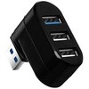 USBハブ 直挿しタイプ Type-A (USB3.0×1、USB2.0×2) ZATTA