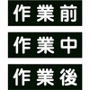 作業段階別グリーンボードマグネット大3枚セット グリーンクロス