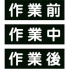 作業段階別グリーンボードマグネット小3枚セット グリーンクロス