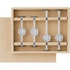 mizuhikiシルバーカトラリーレスト 4pc 高桑金属