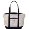 SLOWER PEBBLE CANVAS TOTE BAG 3525