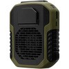 バッテリー機能つきベルトファン カーキ 腰掛扇風機 モバイルバッテリー 風量3段階 バッテリー容量6，000mAh 連続使用最大23時間 MSソリューションズ