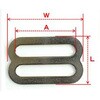 金具 板送り 25mm用 ユタカメイク