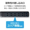 T-K1A-2650WH 電源タップ 延長コード 6個口 2P 雷ガード コンセント エレコム 17978555