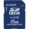 SDカード SDHC Class4 著作権保護機能 簡易パッケージ メモリーカード エレコム