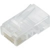 RJ45コネクタ cat5e対応 単線仕様 爪折れ防止 10個入 エレコム