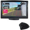 【AI機能付】サイドカメラ(200万画素)&5インチLCDセット 黒 右用 ブロードウォッチ