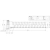 40A用ジャバラホース 管用ネジ SUGICO(スギコ)