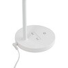 LEDデスクライト 高演色 タッチセンサースイッチ 無段階調光 USB給電ポート付き フレキシブルアーム ELPA