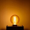 LDG2CC-G-E17-F602 フィラメントLED電球ミニボール 長寿命設計 飛散防止コーティング採用 クリアタイプ エジソンランプ 電球色 ELPA 18340117