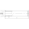 PPSU PPSUサイトチューブ L=250 ヘルール継手 1.5s PPSU 大阪サニタリー 18354957