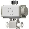2BV-PW SUS316L自動2方ボールバルブ PK=PTFE ヘルール 大阪サニタリー 18355447